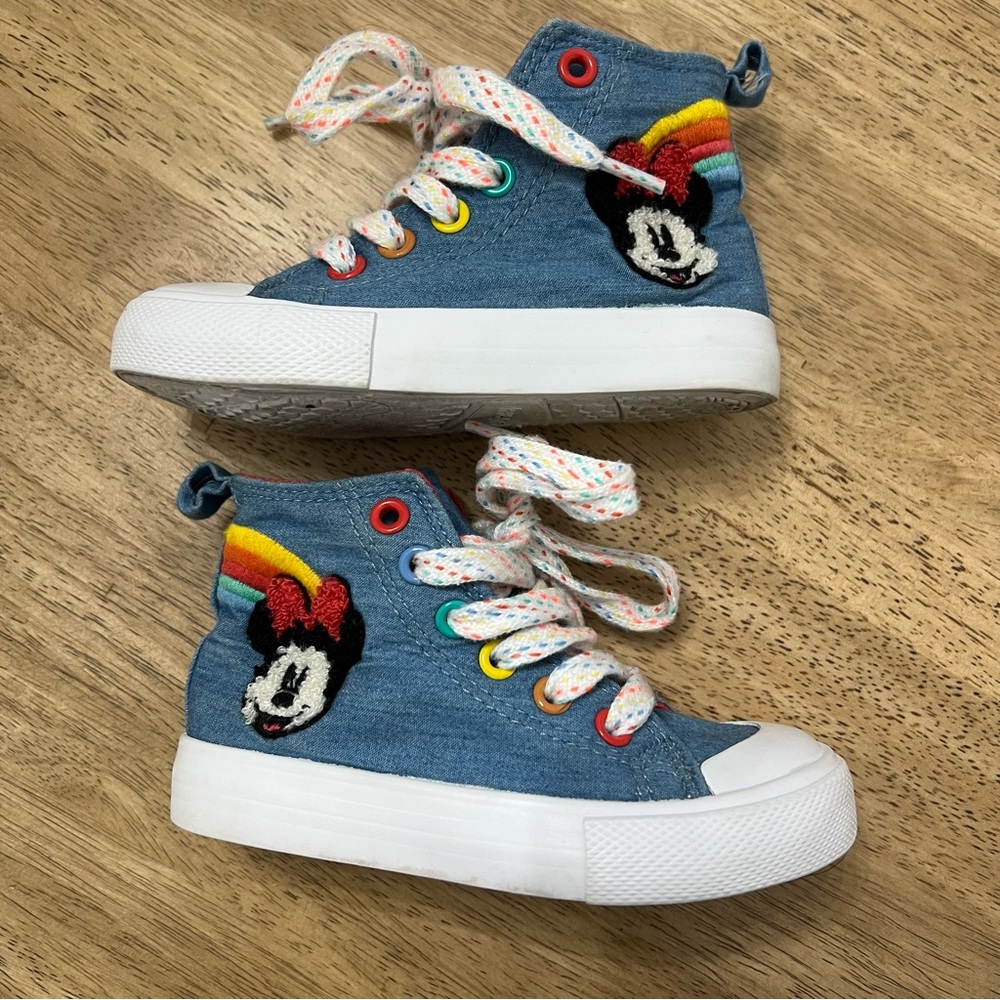 Disney Mini Mouse Toddler High Top Sneakers